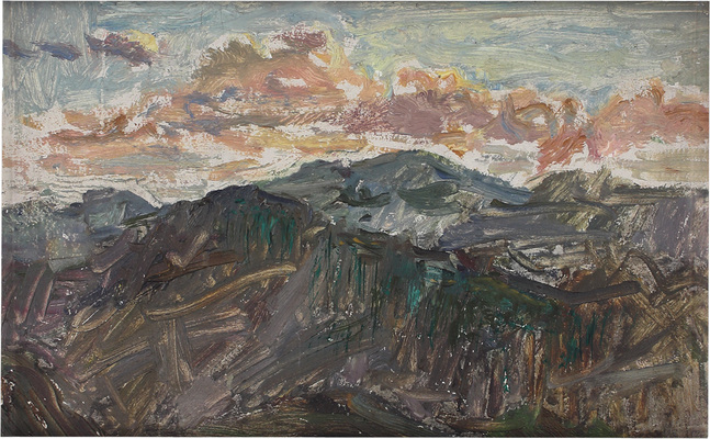 Аристова Ирина Фёдоровна. Крымские горы 